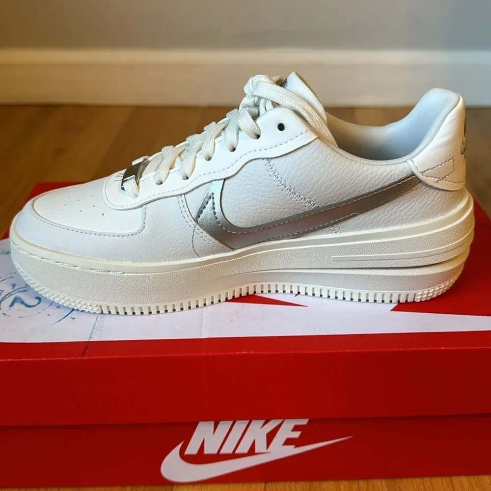 Nike Air Force 1 Platform Womens DJ9946-101 - Picture 4 of 7